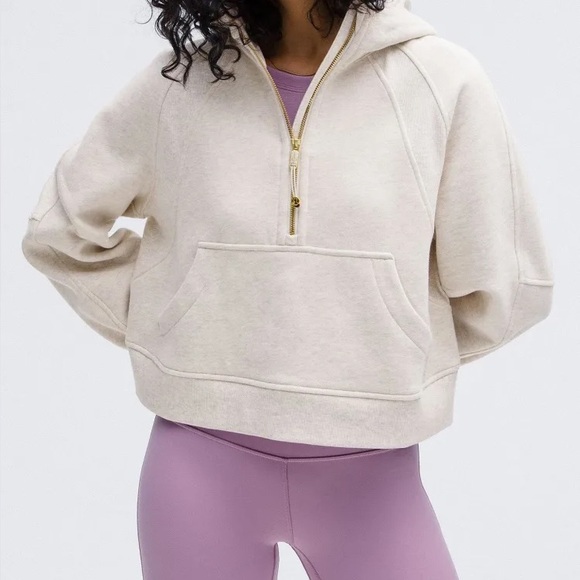 lululemon athletica Tops - Lululemon Scuba Oversized Half-Zip Hoodie